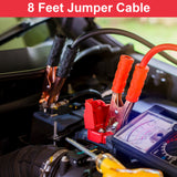 WETBAS Roadside Emergency Kit for Car, Vehicle Auto Truck Safety Emergency Road Side Assistance Kits Essentials with Jumper Cables, Safety Hammer, Tow Rope, Reflective Warning Triangle